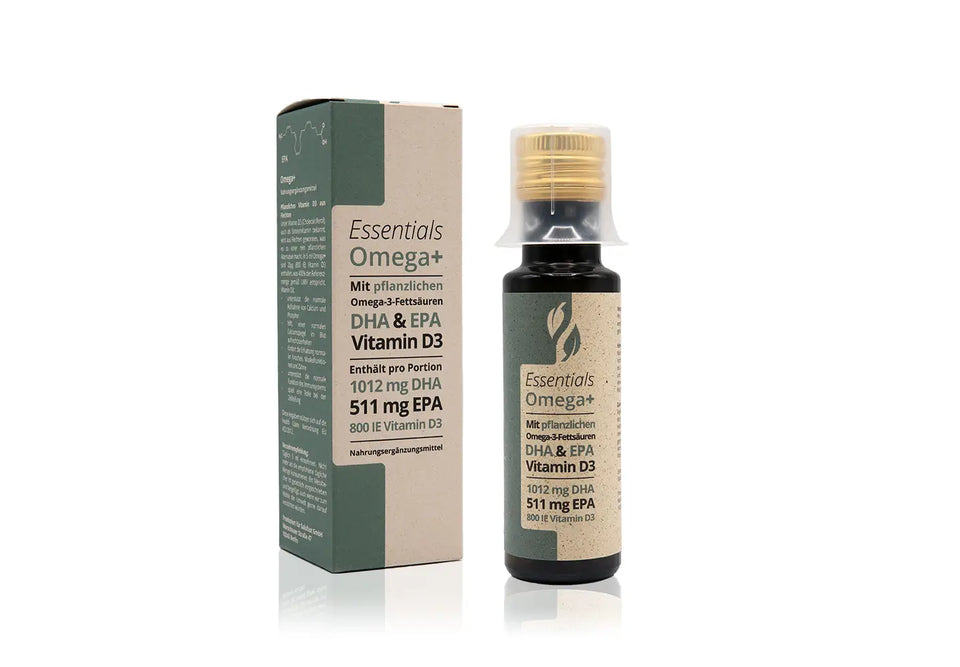 Omega+ Öl – hochkonzentriert mit DHA, EPA & Vitamin D3