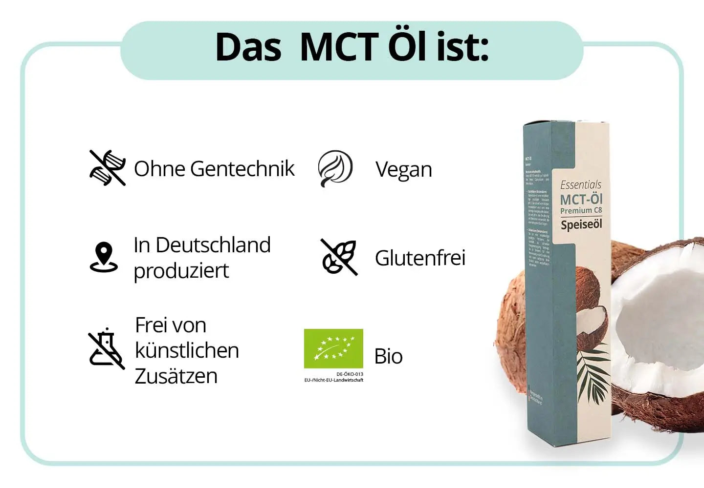 MCT Öl Premium C8