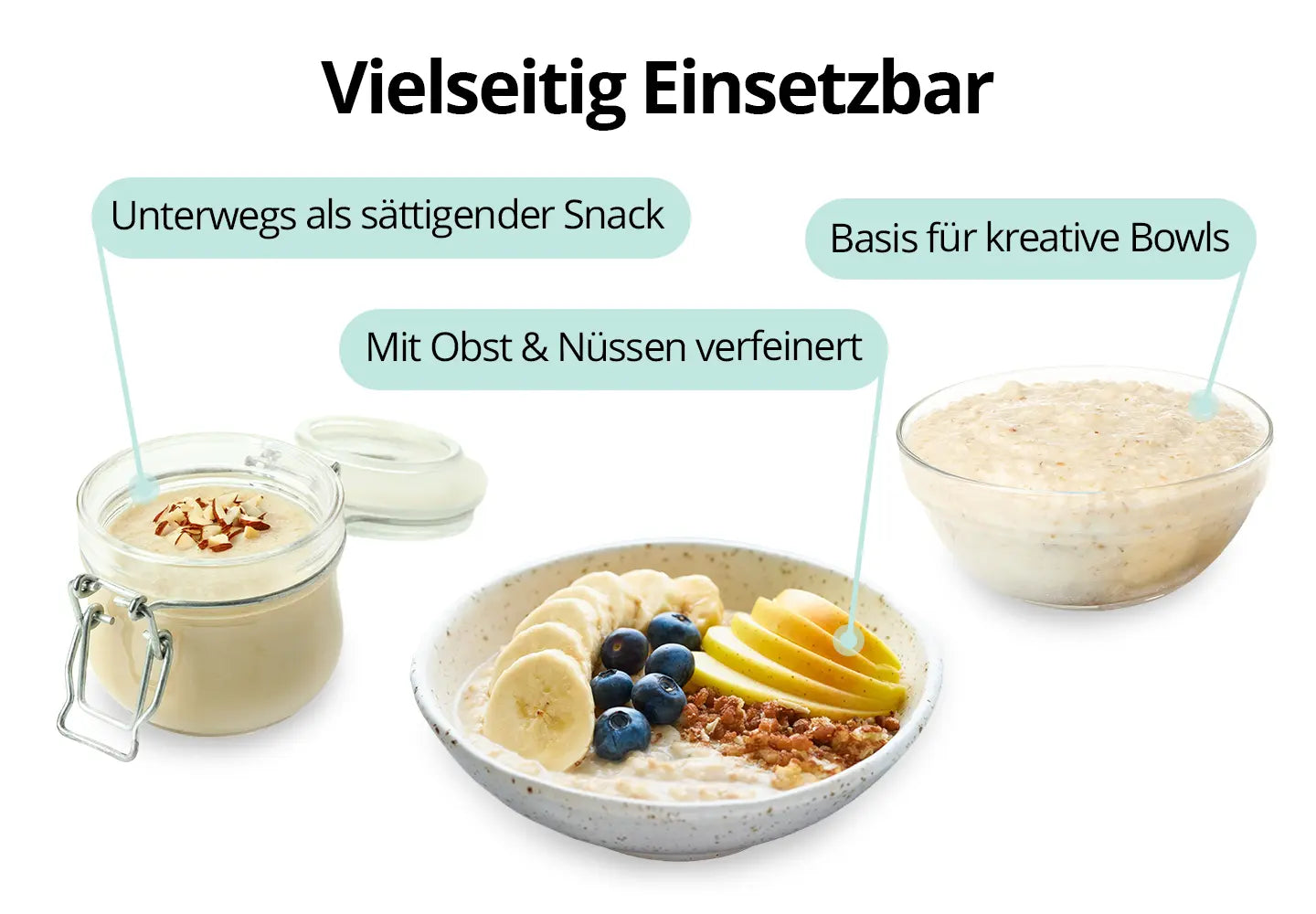 Mandel-Protein-Porridge - Natur 350g