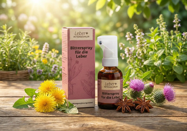 Bitter spray for the liver - alcohol-free