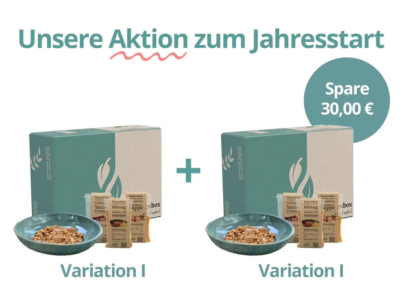 2x Fastenbox für 5 Tage