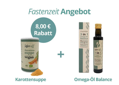 Angebot: Suppe + Omega-Öl Balance