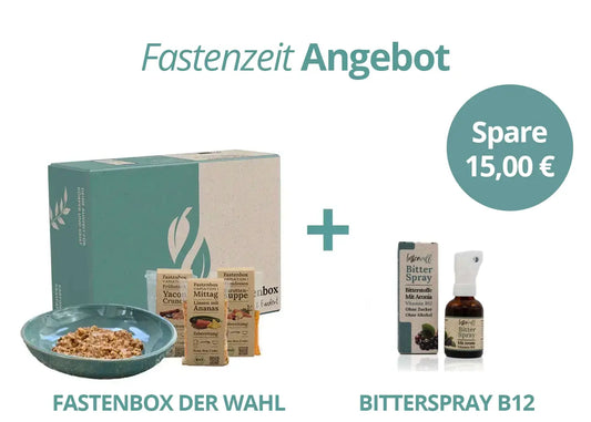 Angebot: Fastenbox + Bitterspray