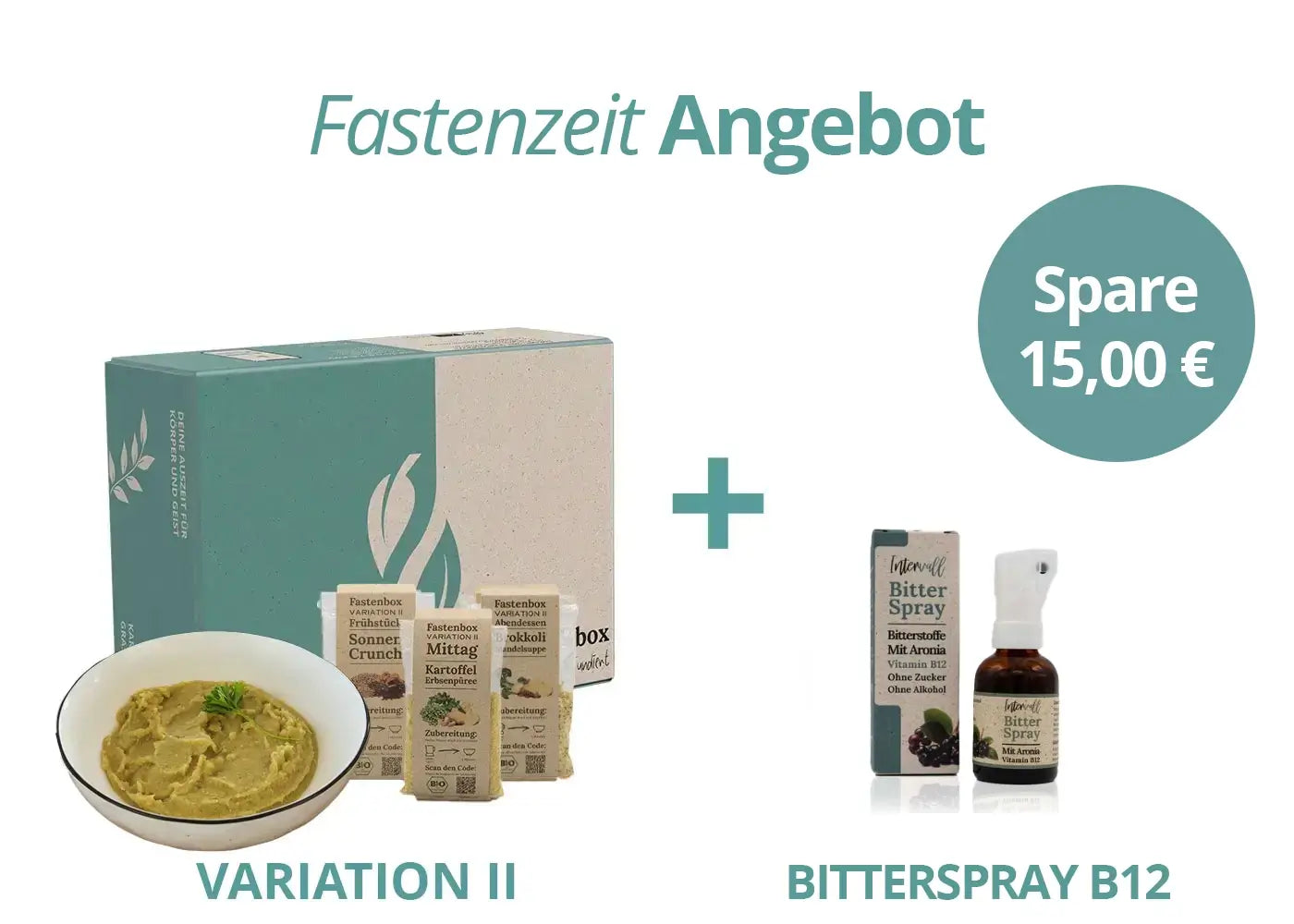 Angebot: Fastenbox + Bitterspray