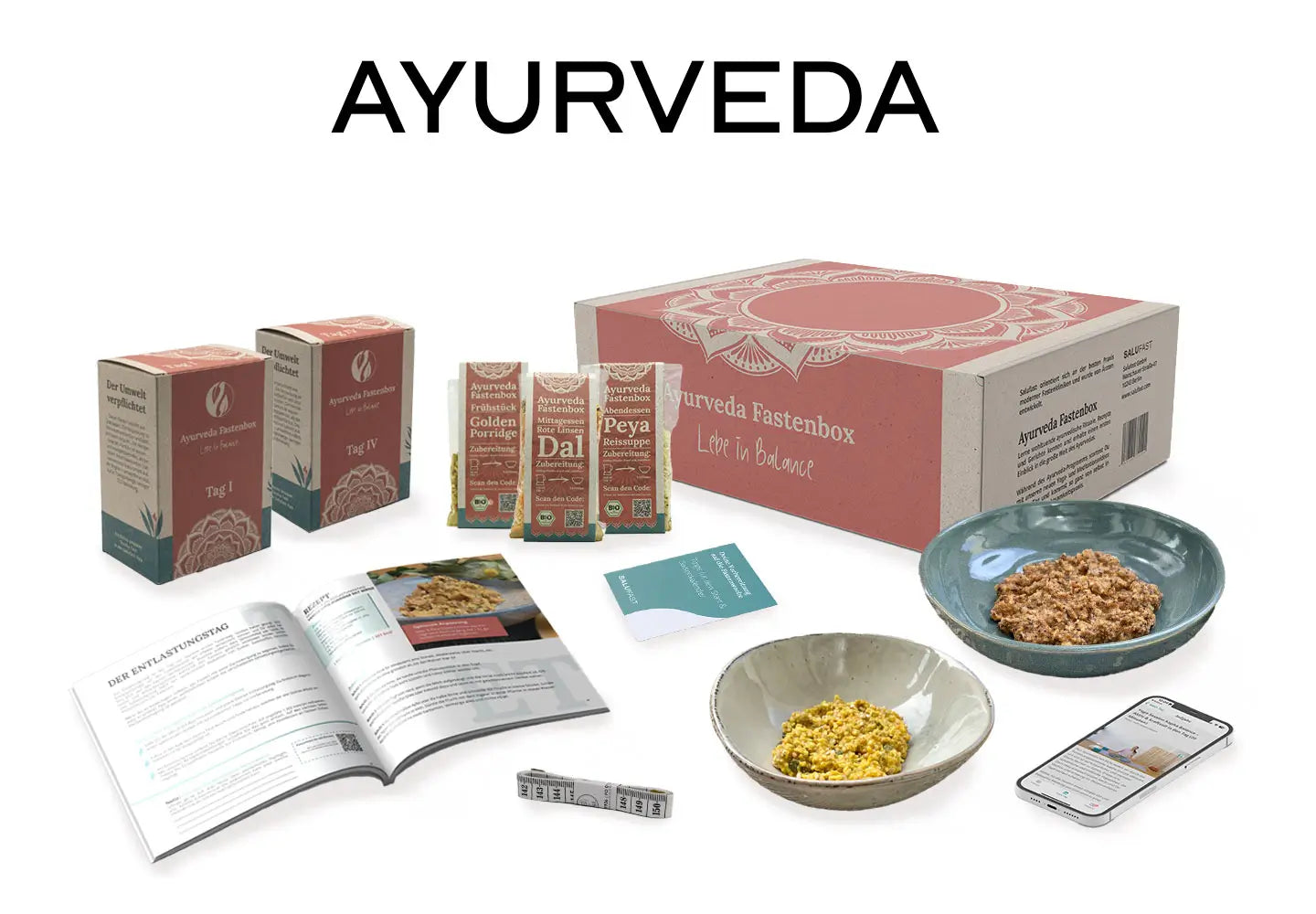 Ayurveda Fastenbox für 5 Tage