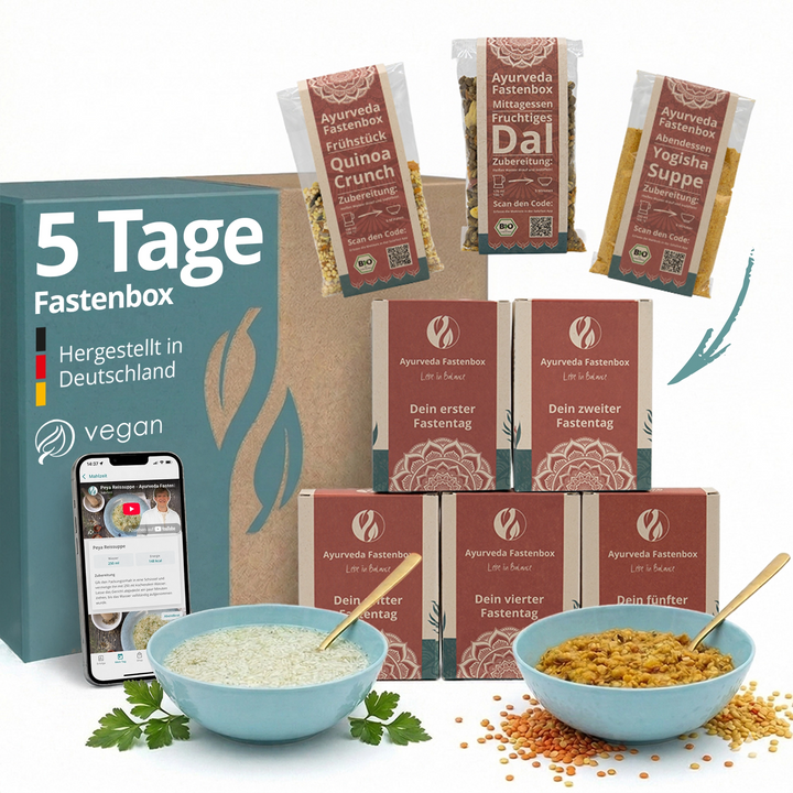 Ayurveda fasting box for 5 days