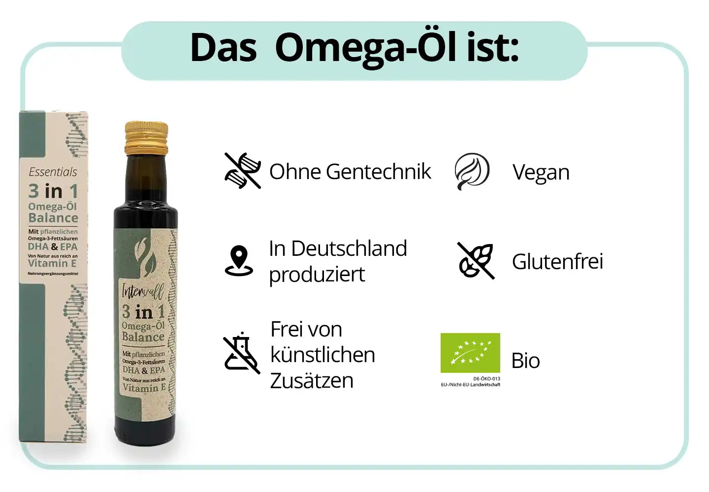 Omega-Öl Balance