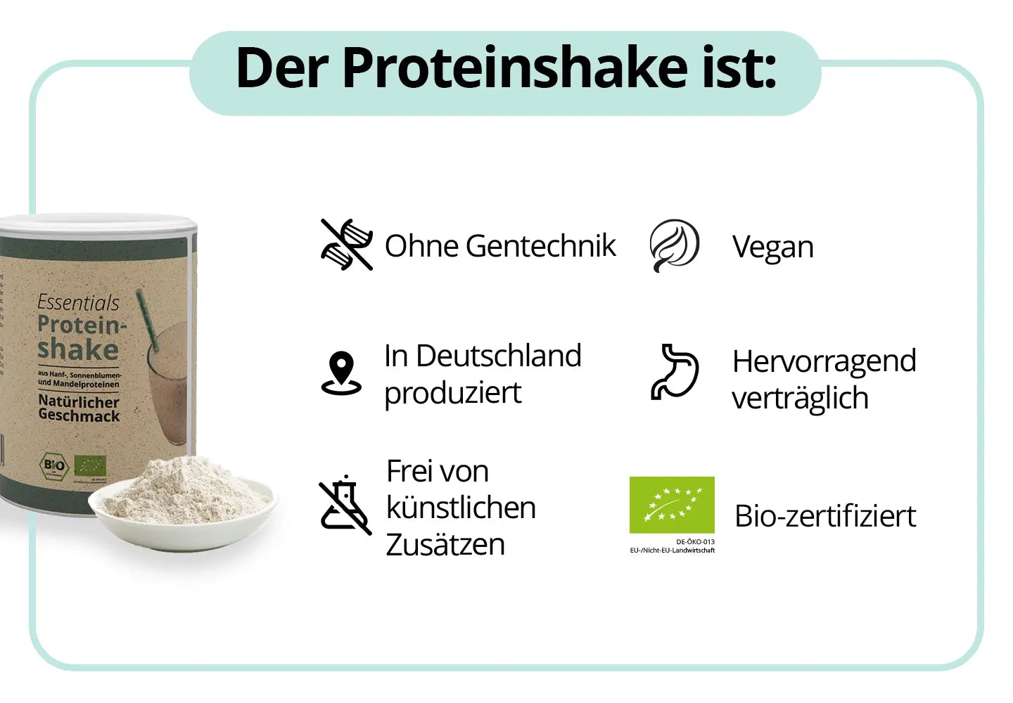 Bio Proteinshake – Pflanzliche Power für Deinen Alltag