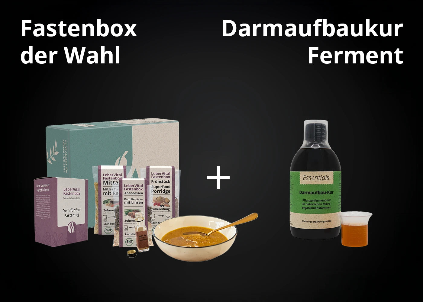 Angebot: Fastenbox + Darmaufbaukur