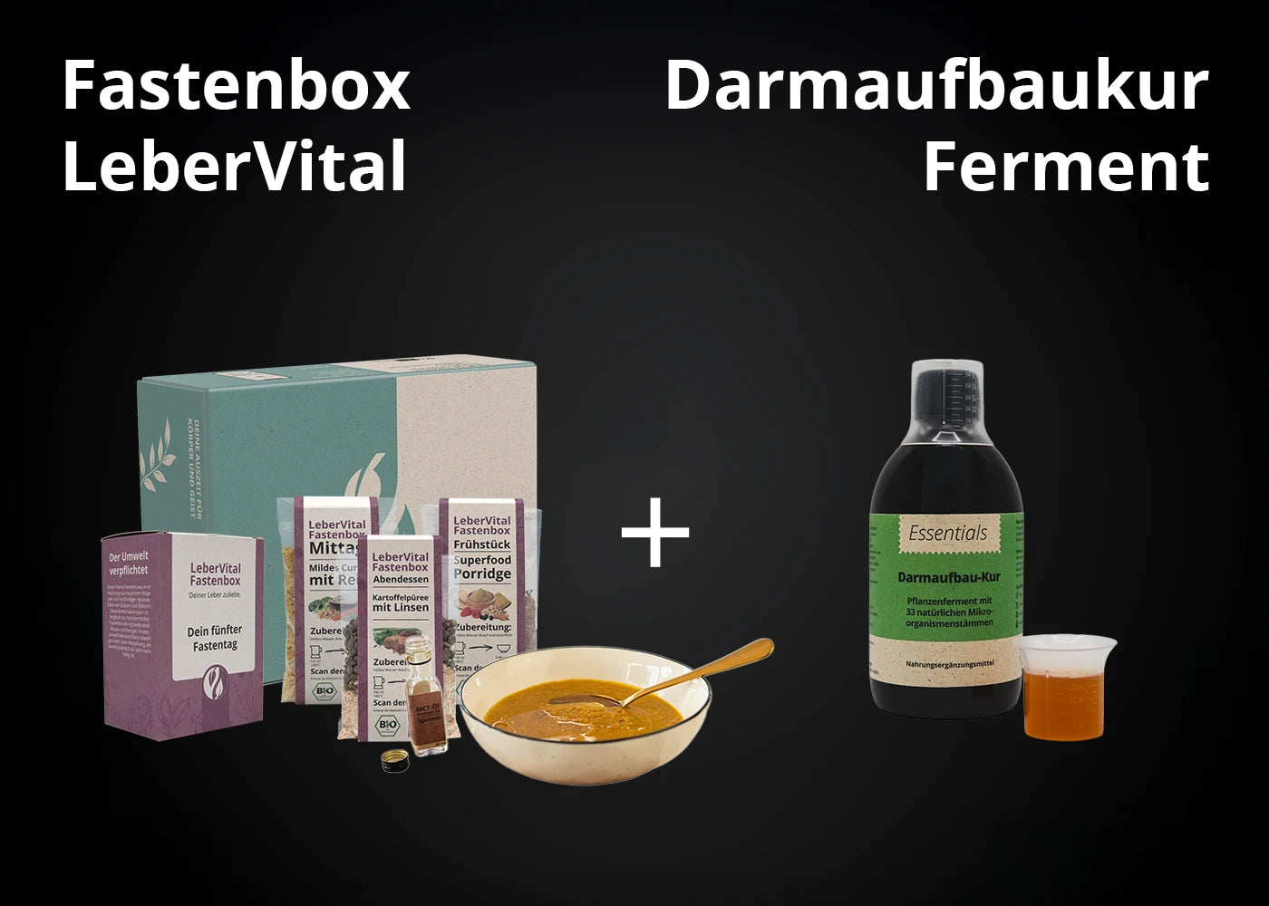 Angebot: Fastenbox + Darmaufbaukur