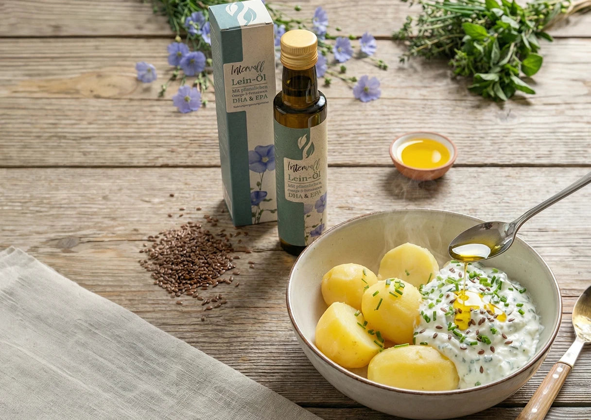 Linseed oil with DHA &amp; EPA: Our popular linseed oil