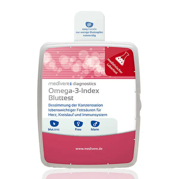 medivere Omega-3-Index + DHA & EPA Bluttest